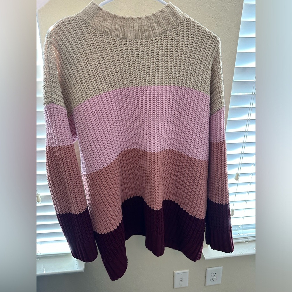 Oversized Colorful Sweater